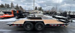 2027 BWISE 7×18 14,000 GVW-HYDRAULIC TILT DECK TRAILER, ALUMINUM WHEELS, G-RATED TIRES (HT18-14)