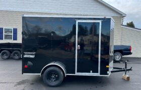 2026 Haulmark Passport Deluxe 6 x 10 Enclosed Cargo Trailer-2,990 GVW, 6\’6\” Interior, V-Nose, Ramp Door (PP610S2-D)-Black
