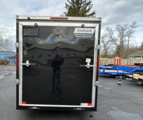 2026 Haulmark Passport Deluxe 6 x 10 Enclosed Cargo Trailer-2,990 GVW, 6\’6\” Interior, V-Nose, Ramp Door (PP610S2-D)-Black
