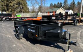 2027 BWISE 5×10 DECKOVER DUMP TRAILER-5,000 GVW STANDARD ONE PIECE GATE (DTR510LP-5)