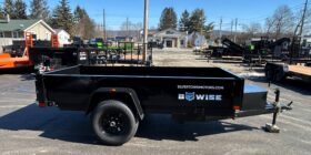 2027 BWISE 5×10 DECKOVER DUMP TRAILER-5,000 GVW STANDARD ONE PIECE GATE (DTR510LP-5)