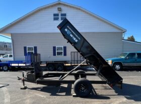 2027 BWISE 5×10 DECKOVER DUMP TRAILER-5,000 GVW STANDARD ONE PIECE GATE (DTR510LP-5)