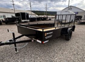 2027 BELMONT 6×12-3k SOLID SIDE UTILITY TRAILER w/SPRING ASSISTED 4′ FOLD FLAT MESH GATE (UT612SS)