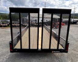 2027 BELMONT 7×20-10k LANDSCAPING UTILITY TRAILER w/SPRING ASSISTED 5′ SPLIT MESH RAMP GATE (LT620TT-10K)